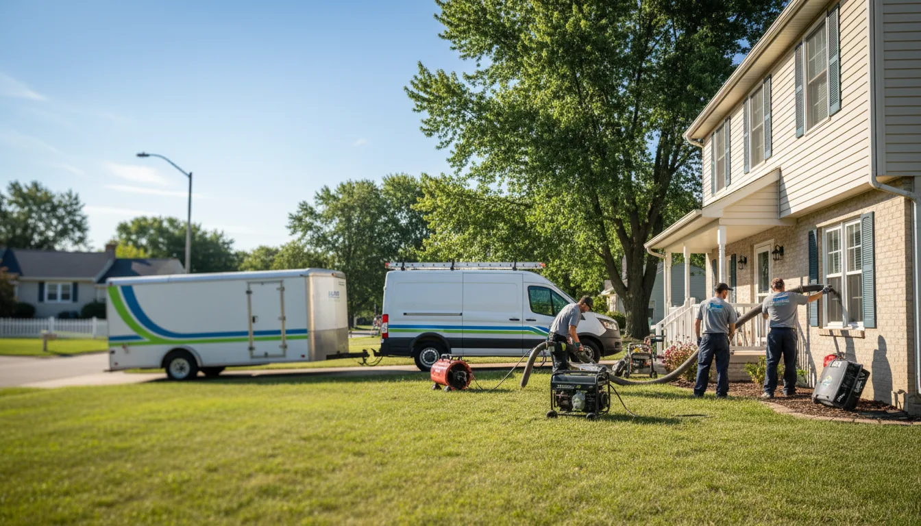 Flooded Basement Restoration And Cleanup With Repair in Tripoli, WI near me
